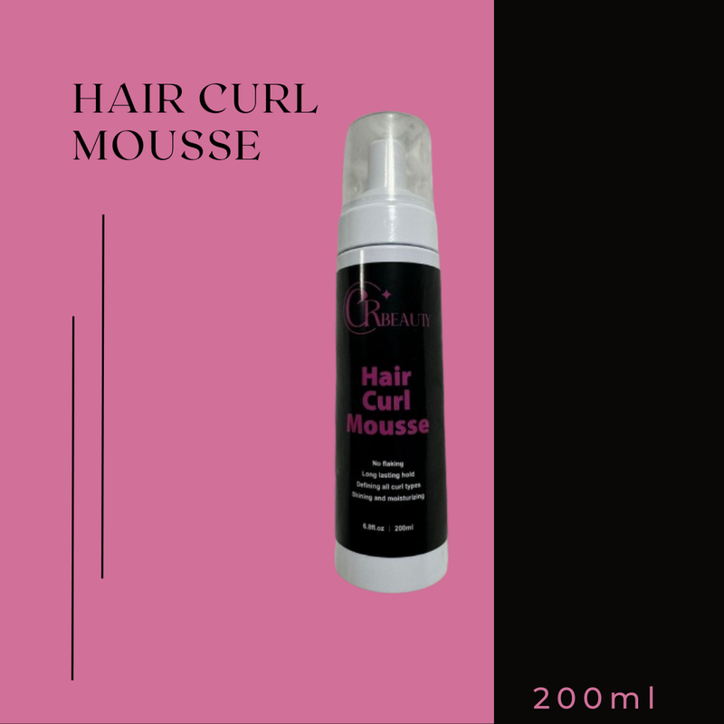 Hair curl mousse