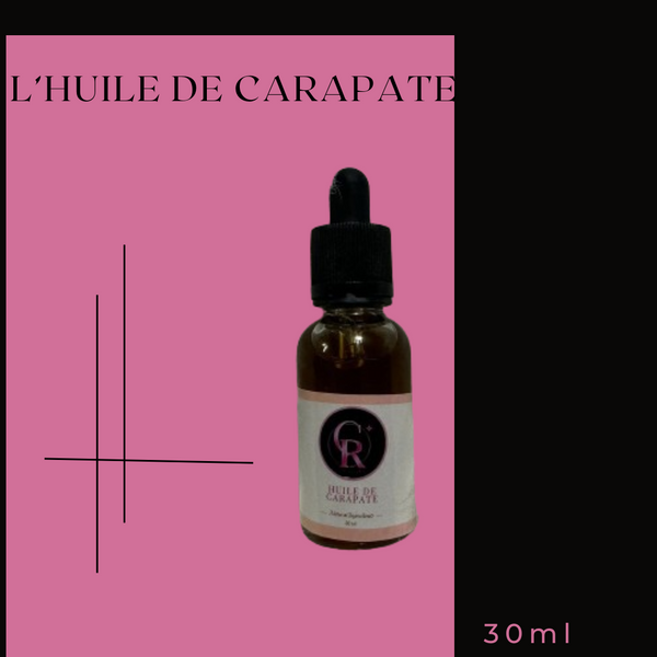 L’huile de carapate