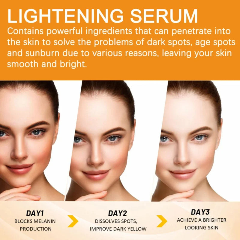 Vitamin C Serum Face Whitening Facial Serum Hyaluronic Acid Remove Dark Spot