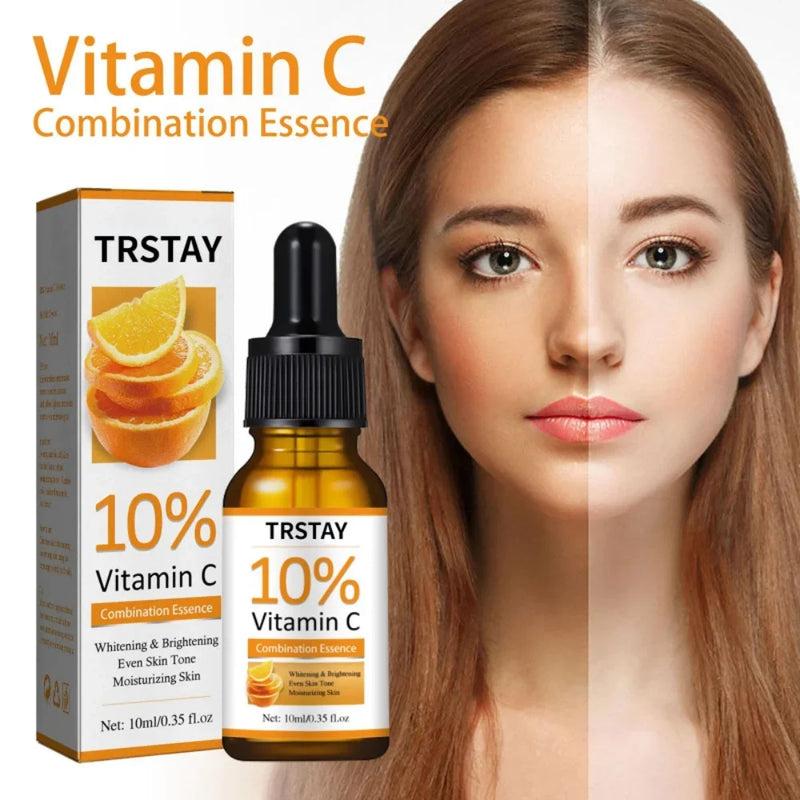 Vitamin C Serum Face Whitening Facial Serum Hyaluronic Acid Remove Dark Spot