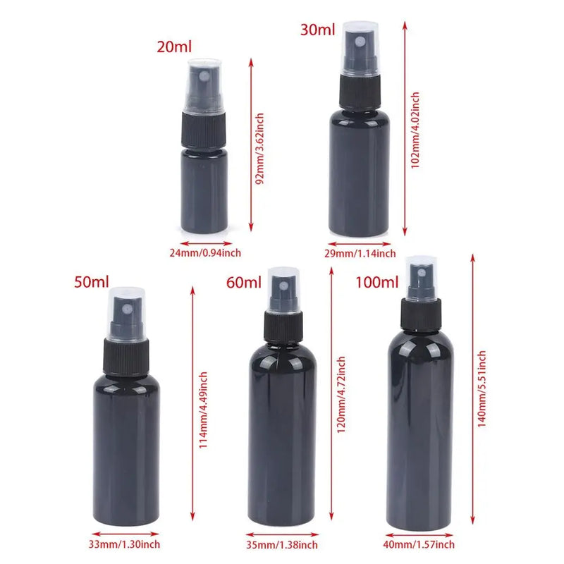 1Pcs Perfume Cosmetic Face Hydration Refillable Spray Bottle 20/30/50/60/100ml